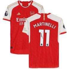 Fanatics Authentic Gabriel Martinelli Arsenal Autographed 2023-24 Red Adidas Jersey