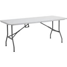 House of Home Folding Table 6ft Heavy Duty Plastic Camping Picnic Portable Banquet BBQ Tables