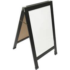 Brown Whiteboards Excello Global Products Indestructible A-Frame Whiteboard 40x22"