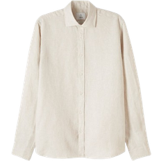 Beige - Linneskjortor Bläck Dante Linen Shirt - Beige Melange