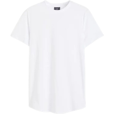 H&M Long Regular Fit T-shirt - White