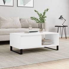 vidaXL 830572 White Soffbord 50x90cm