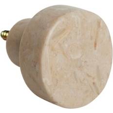 Beige Kleiderhaken OYOY Savi marble Coat Hook