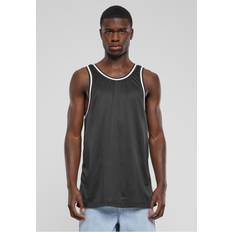 5XL Toppe Urban Classics Tanktop Mesh Vest till Herrer sort