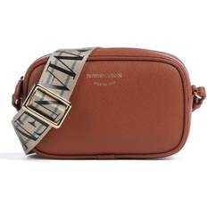 Emporio Armani Stilig Crossbody-väska med Logodetalj - Brun