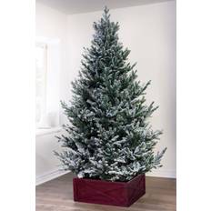 Christmas Tree World Un-lit/pre-lit ultra realistic frosted pine 4ft to 10ft world Christmas Tree