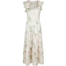 Neo Noir Dresses Neo Noir Forudbestilling Messina Flower Field Dress Off White hvid 34/XS