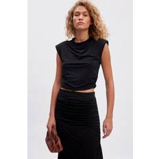 Gestuz MAILYGZ TOP Women Shortsleeves - Black