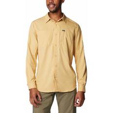 Amarillo Camisas Columbia Silver Ridge Camisa Larga Hombre - Marron