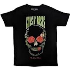 Guns N' Roses Skull T Shirt Black