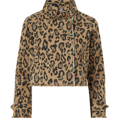 Coster Copenhagen Jacket In Blurry Leo Print, Blurry Leo Print