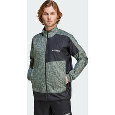 Green - Running Jackets adidas Trail Wind Jacket Green Man