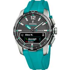 Ure Festina Connected D 23000/5 Herre 44 mm Kvarts Grey 22 mm