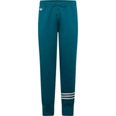 Men - Turquoise Trousers adidas Neuclassics Tracksuit Bottoms - Legacy Teal