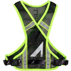 Black - Running Vests Ultraspire Neon Reflective Unisex Lightweight Vest - Black/Lime