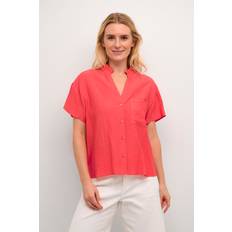 Rojo Blusas Cream CRLori Bluse Rot Größe für Damen