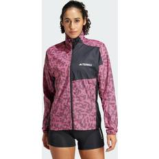 Laufen - Rosa Jacken adidas TERREX Trail Running Windjacke