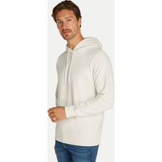 Bianco - Donna Abbigliamento Calvin Klein Jeans Felpa Con Cappuccio e Badge Ricamato Uomo