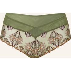Orange Knickers Chantelle Kiwi Champs Élysées Embroidered Shorty Briefs - Kiwi