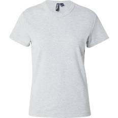 Pieces Herre T-shirts Pieces Pcmara Ss Tee 4551144 Light Grey Melange