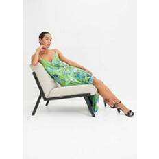 Bonprix Floral Wrap Dress Green Floral