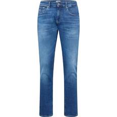 Man - Rood Spijkerbroeken Tommy Jeans Austin - Navy/Blauw Denim/Rood/Offwhite