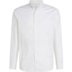 Calvin Klein Hemden Calvin Klein Oxford Stretch Stripe Skjorte, Bright White