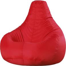 Bean Bag Bazaar Recliner Gaming Red Bean Bag