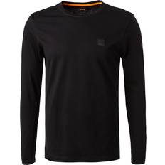 Colletto Camicia Magliette BOSS Longsleeve - Nero