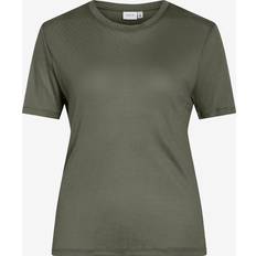Vila Herr T-shirts Vila Rundringad T-shirt Brun