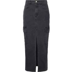 Barbour Skirts Barbour Tamsin Denim Maxi Skirt Black