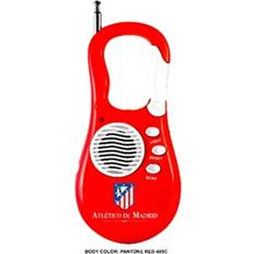 Radioer Atlético Madrid Transistorradio Rød