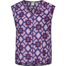 Paars Kleding Street One Blouseshirt Met Print - Paars