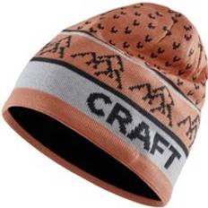 Orange Huer Craft Core Backcountry Knit Hat Glow-ASH Størrelse L/XL