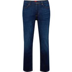 HUGO 634 Tapered Fit Jeans Dark Wash Blue