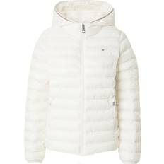 Tommy Hilfiger Donna Giubbotti Tommy Hilfiger Padded Global Stripe Jacket - Bianco