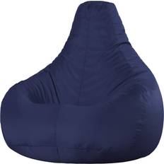 Bean Bag Bazaar Recliner Gaming Navy Blue Bean Bag