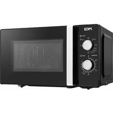 Schwarz Mikrowellen reduziert Edm Microwave with Grill 07413 1000 Black