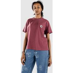 Carhartt WIP Women T-shirts Carhartt WIP Pocket T-Shirt dusty fuchsia