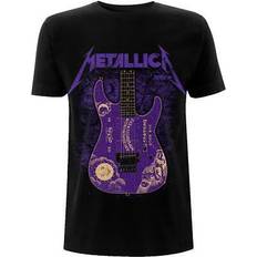 Lila - Unisex T-shirts Metallica Ouija Purple Band Logo T Shirt