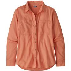 Patagonia Women Shirts Patagonia Women's Lightweight A/C Button-Down Shirt, Medium, Brown