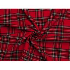 Green Fabrics Minerva Red & Stretch Woven Fabrics Green