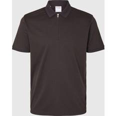 Selected Polos Selected Camiseta 'Fave' - Marron