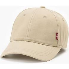 Levi's Women Caps Levi's classic adjustable twill curve cap red tab cream