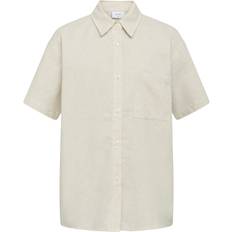 Grunt Børnetøj Grunt Paita Vap Linen Shirt - Beige