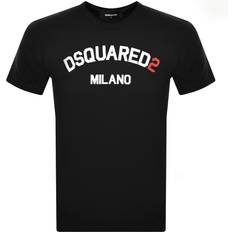 DSquared2 Hombre Camisetas DSquared2 Icon Logo Loose Fit T Shirt Black