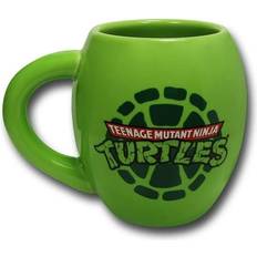 Accessoires de cuisine Just Funky Teenage Mutant Ninja Turtles Shell Ceramic 32oz Mug de voyage