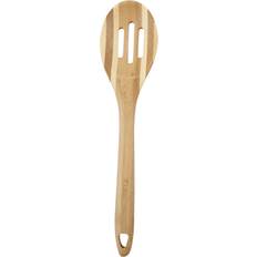 Beige Slotted Spoons kitchen pro chef bamboo Slotted Spoon