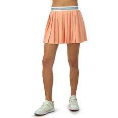 Champion Women Skirts Champion Women's Pleated Sport Skort, Anti Odor, Logo, 3" Peach Grapefruit