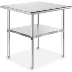 Bar Tables GRIDMANN Steel Commercial Kitchen Work Prep Bar Table